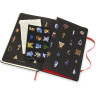 Блокнот MOLESKINE LIMITED EDITION THE LEGEND OF ZELDA 2020 LARGE, линейка, черный LEZDQP060B